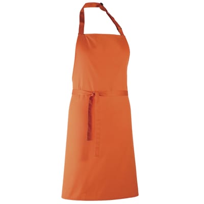 Premier Kleuren Slabberschort / Werkkleding (Pack of 2) (Oranje)