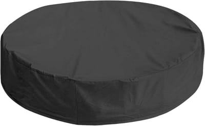 Zwembadafdekking - Beschermhoes - Water Schoonhouden - UV Bestendig - 162 cm Diameter - Zwart