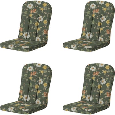 Madison tuintstoelkussen hoge rug julliete - 100x48x6cm set van