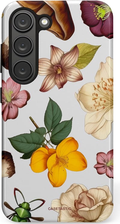 Casetastic Hoesje Geschikt voor Samsung S23 - Stijlvolle Beschermende Duo-layer Case - Betovering in het bos