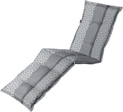 Madison - Tuinkussen - Loungekussen - 200 x 65cm - Pasa Grijs - Ligbedkussen