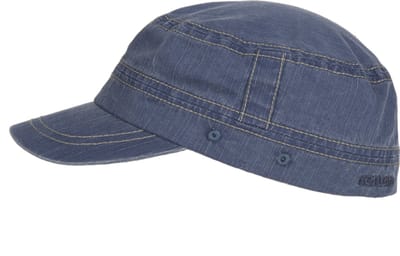 Okean - Katoenen army cap - Marine blauw