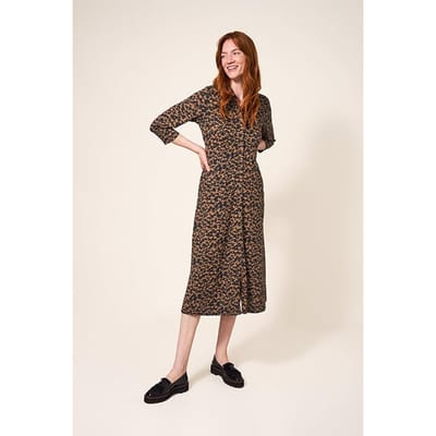 White Stuff Rua Jersey Shirt Dre Black Size: 10 REGULAR | Shirt Dresses Outlet | Dames | Zwart