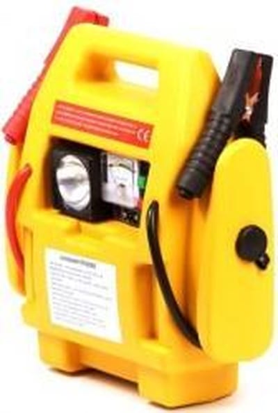 Soer Powerbooster - starthulp met compressor en acculader - 700 Ampere