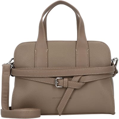 TOM TAILOR schoudertas handtas Freya Zip Shopper Taupe