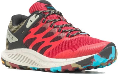Merrell - J067607 NOVA 3 - Vrije tijdsschoenenHeren wandelschoenenWandelschoenen - Kleur: Rood - Maat: 45