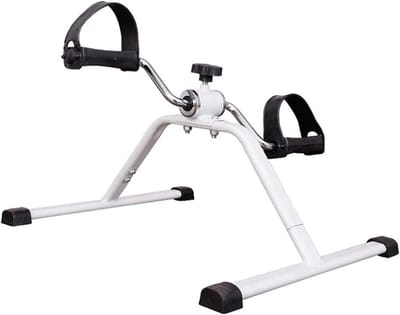 Mini Stepper - Pedaalapparaat Fitness - Thuis Trainen - Stille Bediening - Compact Opvouwbaar - Zwart