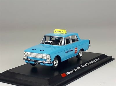 Atlas - Moskvitch 408 Moscow taxi - 1964 - 1:43