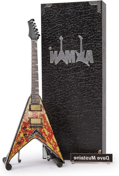 Miniatuur Gitaar Replica - Gitaar Model - Muziek Collectie - Handgemaakt Sierstuk - 1/4 Schaal