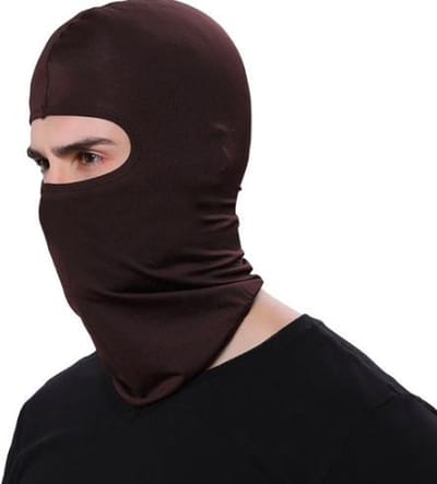 Bivakmuts Balaclava - Donker Grijs - Bivak Muts Nekwarmer - One Size/Unisex - Gezichtsmasker voor o.a. Skien, Snowboarden, Motorrijden, Wielrennen & Schaatsen