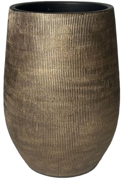 Bloempot Goud Miami Ovaal 37 x 14 x 20