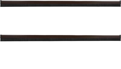 KOTARBAU® 2 stuks Borstelafdichting voor Deur, 100 cm, Bruin, Automatische, PVC Tochtstrip Met Borstel, Zelfklevend, Insectenwerend, Geschikt Voor Binnendeur, Eenvoudige Montage