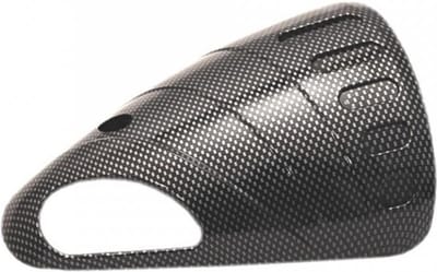 uitlaatbeschermer één voor scooter yamaha 500 tmax 2001-2007 carbon kleur nieuw