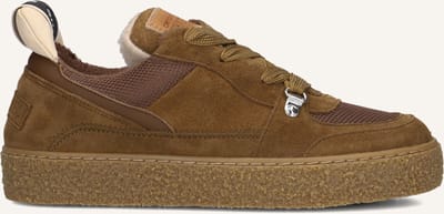 Shabbies Amsterdam Sneaker Chewy Unna Tabacco - Maat 36