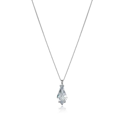 Pear Silver Necklace