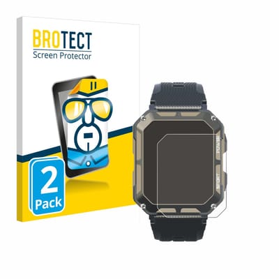 BROTECT - Screenprotector voor Blackview C20Pro 1.83" - Folie Beschermfolie transparant 2 Stuks