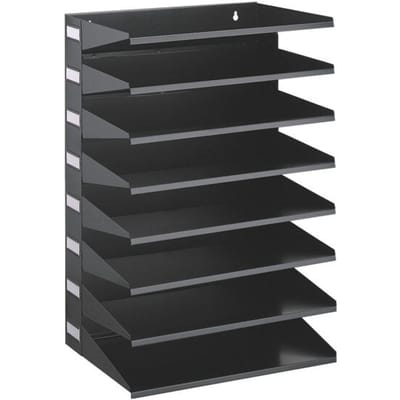Durable Sorteervak 336101 Zwart DIN A4 Aantal vakken: 8