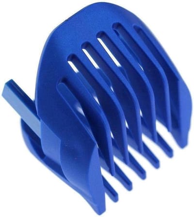 Opzetkam - Baardkam - Precisie Trimmen - Verstelbaar 1-10mm - 7x5x5 cm - Zwart
