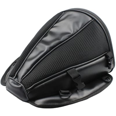 Motorfiets Tas Grote Capaciteit Anti-Slip PU Waterdicht Lichtgewicht Motorfiets Achtertas gray