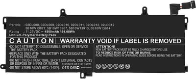 CoreParts MBXLE-BA0269 laptop reserve-onderdeel Batterij/Accu