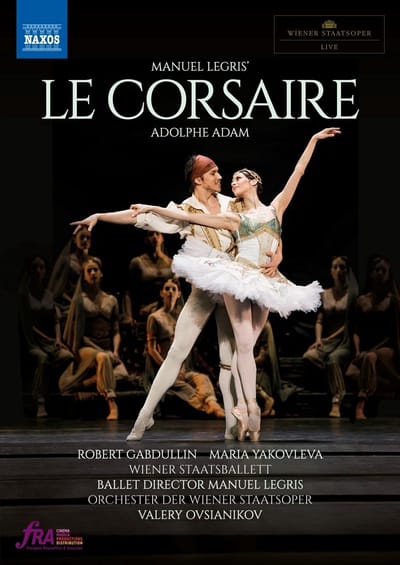 Robert Gadullin, Maria Yakovleva, Wiener Staatsballett, Orchester Der Wiener Staatsoper - Adam: Le Corsaire (DVD)