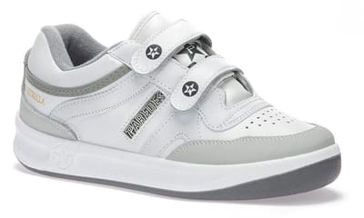Paredes Estrella Piel Velcro Schoenen Wit EU 41 Man