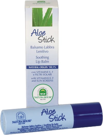 Aloë Stick - Lipbalsem met Aloë Vera - 5,7 ml.- Voordeelset 2 stuks!