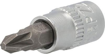 BRILLIANT TOOLS 1/4" PZ kruiskop bit-dop PZ2 - BT020802