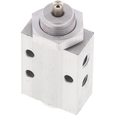 3/2 M5 Universeel Nokbediend Ventiel 0-10 bar/0-140psi