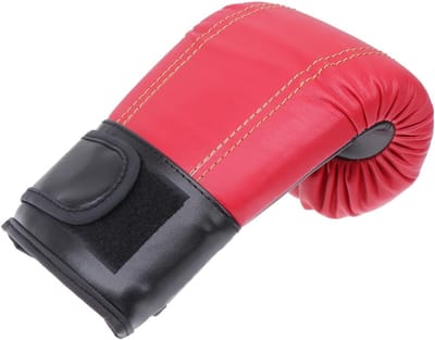 Bokshandschoenen Paar - Trainingshandschoenen Kickboksen - Sport Training - Verstelbare Polssluiting - 23x13x9cm - Rood