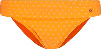 Beachlife Velvet Dot omslag bikinibroekje - Oranje - Gestipt