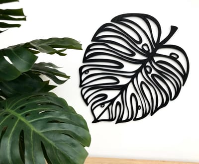 Monstera Leaf - Houten Muur kunst - Home Decor - Keuken - Botanische tuin- huis decoratie- wanddecoratie- kunst aan de muur- muurobjecten