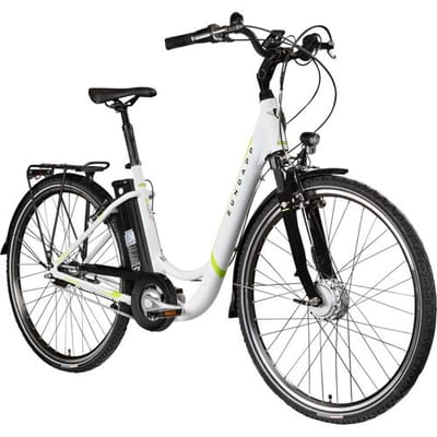 ZÜNDAPP Elektrische fiets City Z517 700c (wit groen)
