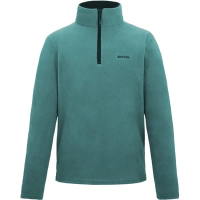 Thompson lichtgewicht fleece wandelvest met halve rits voor heren