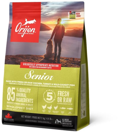 Orijen Whole Prey Senior Dog - Kip & Kalkoen - Hondenvoer - 2 kg