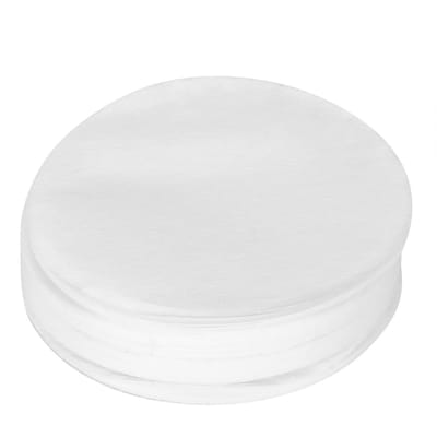 Dailygoods- Koffiefilter 100 Stuks - Professioneel Filterpapier - Ronde Koffiefilter - Hittebestendig - Vervangend Filter - Wit Papier