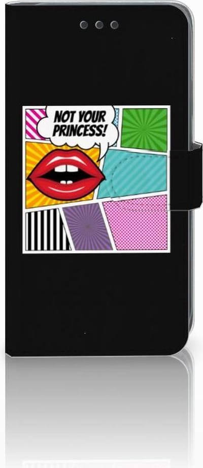 Apple iPhone Xr Wallet Case met Pasjes Popart Princess