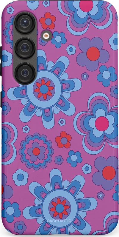 Casetastic Hoesje Geschikt voor Samsung S25 - Stijlvolle Beschermende Duo-layer Case - Retro relax