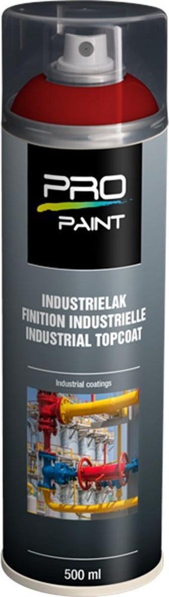Industrielak (deklaag)  Vuurrood Ral 3000 HG 500 ml
