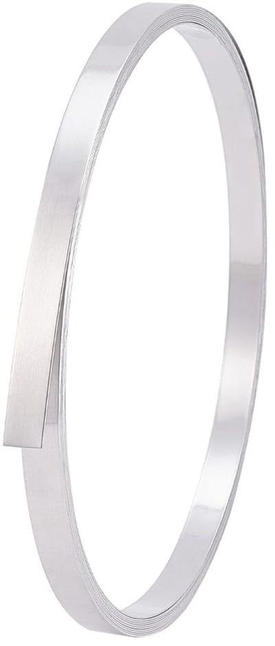 500 x 1 cm Aluminium Rol, Vouwbare Metaalstrips voor Metaalbewerking, Lassen, Restauratie en Meubelprojecten