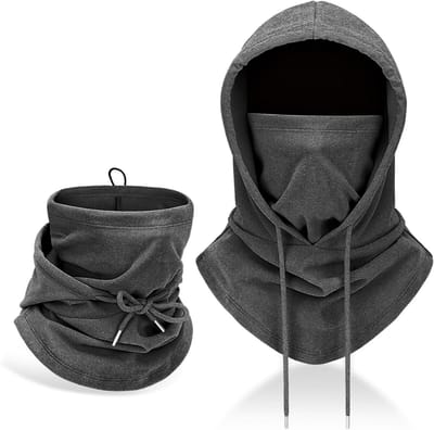 Winddicht Ski Masker van Thermisch Fleece voor Winter - Ademend Gezichtsmasker en Nekwarmer voor Motor, Fietsen en Snowboarden in de Buitenlucht
