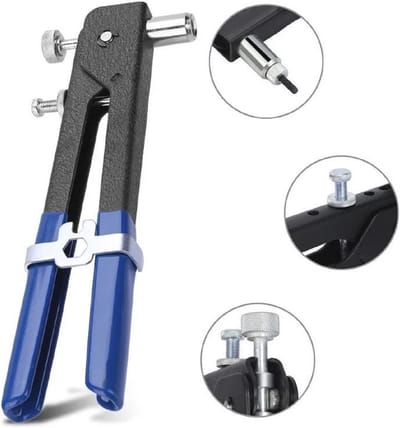 Klinkmoerset voor Handgereedschap - Heavy Duty 86-delig - Klinkmoeren en Mandrels M3 tot M8
