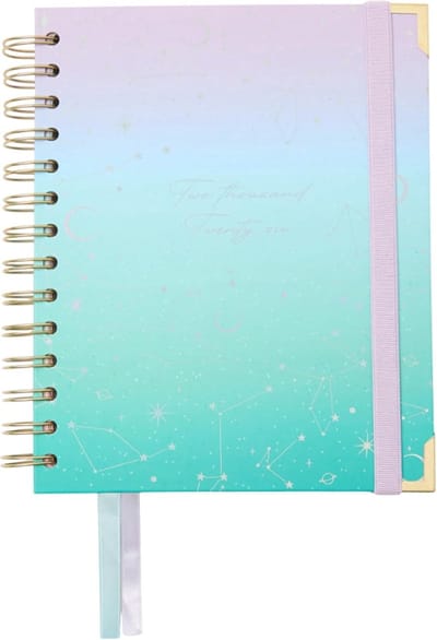 Agenda 2026 - Planner Jaarplanner - Dagelijkse planning - Weekoverzicht A6 - 135x18 cm - Diana