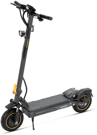 Ausom K20 Pro elektrische step, 1000W×2 motor, 48V 18Ah-accu, 10 inch-banden, actieradius 90 km, voor- en achterschijfrem, dubbele voorvorkvering, NFC-ontgrendeling