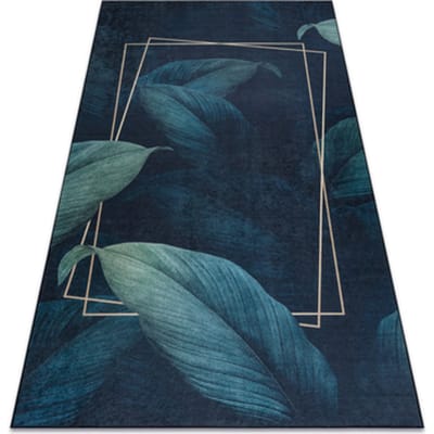 Kleden Rugsx ANDRE 1170 tapijt wasbaar Bladeren, geometrisch an 80x150 cm