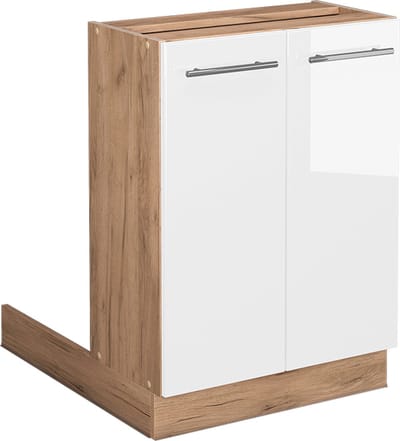 Vicco Fame-Line Keukeneiland – 60 cm zonder werkblad Wit Hoogglans