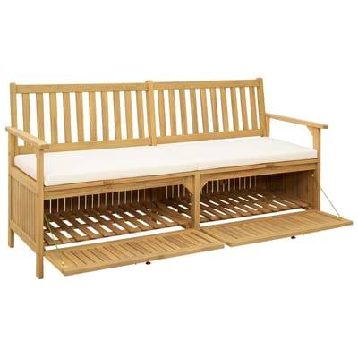 vidaXL - Opslagbank - 2 - -Seater - 170 - x - 63 - x - 84 - cm - Rechthoekig