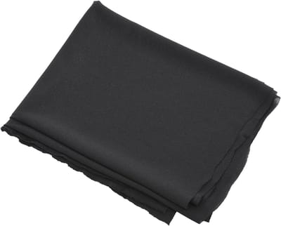 Beschermhoes voor luidspreker, zwarte bekleding voor luidsprekers, Hi-Fi bekledingsstof 1,7 m x 0,5 m voor luidsprekerbox audio-accessoires stuk, audio stofproof doek cover