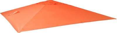 Vervangende hoes voor zweefparasol MCW-A96, parasolhoes, 3,5x3,5m (Ø4,95m) polyester 4kg ~ terracotta