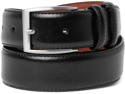 SADDLER Leren riem Roskilde Belt W85 Black zwart